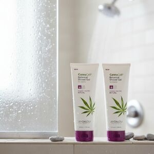 Lot of 2 Andalou Naturals Botanical Shower Gels